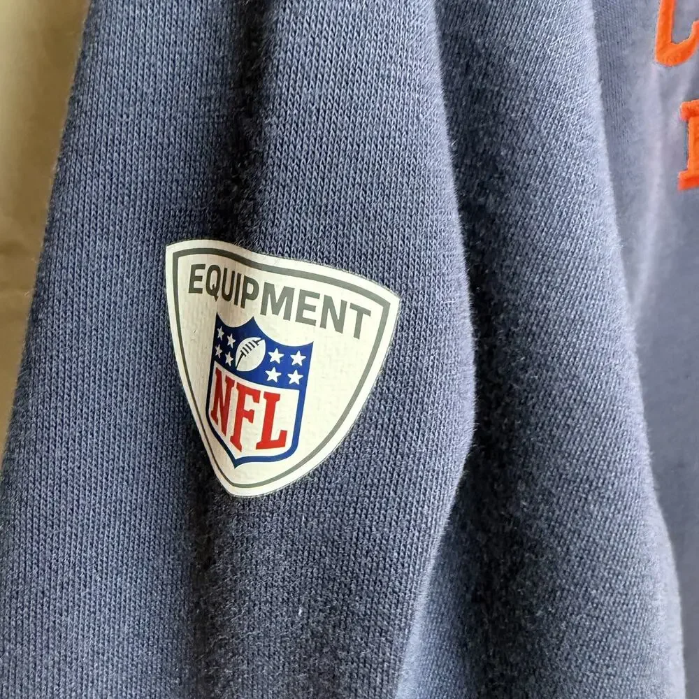 VTG Nike Chicago Bears Property Of Crewneck Sweatshirt Navy Mens S